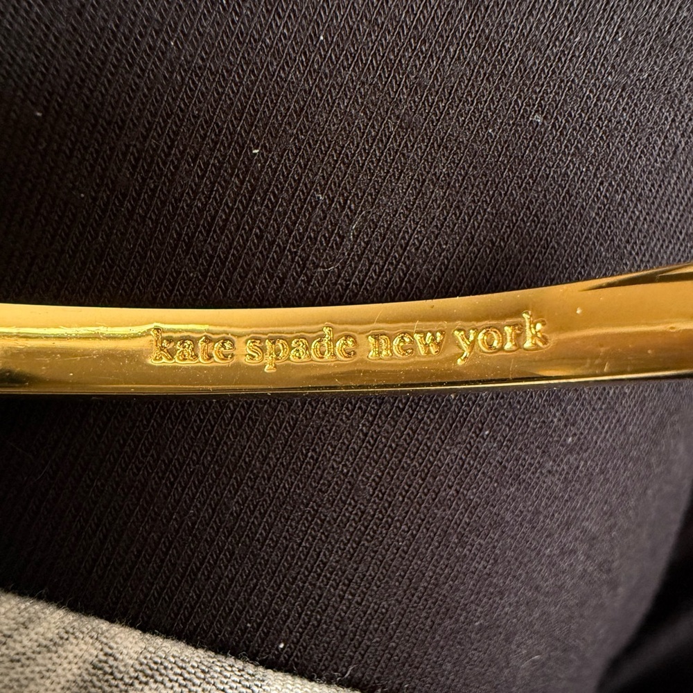 Kate Spade Gold Necklace with Pink Charm - Picture 5 of 6